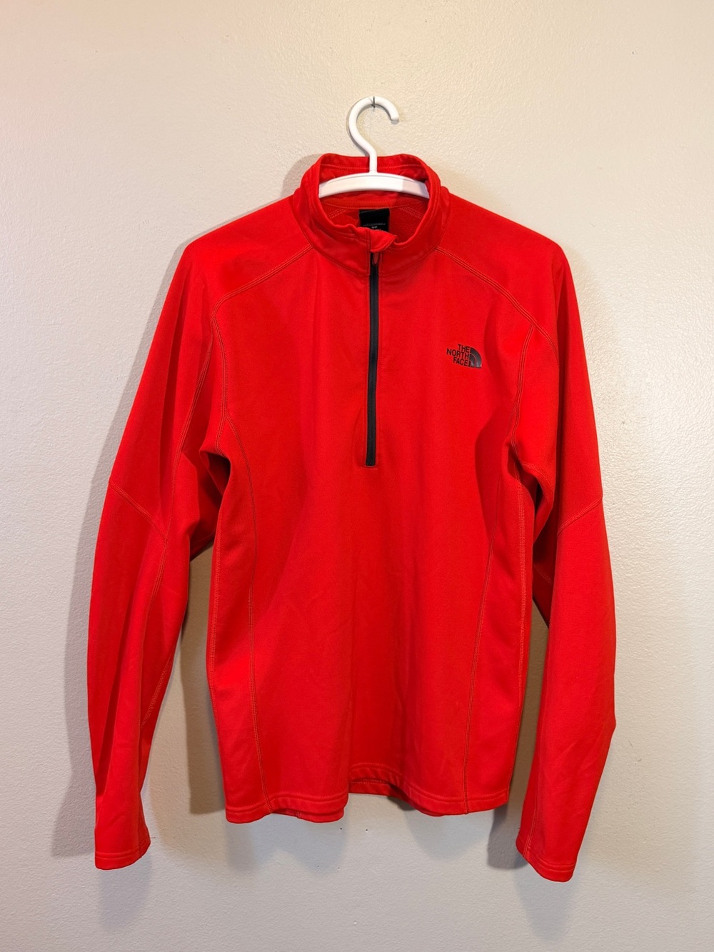The North Face Men's Bright Red Half-Zip Performance Pullover